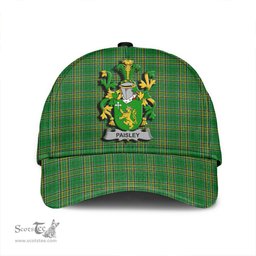 Scottish Paisley Coat of Arms Family Crest Ireland Cap Irish National Tartan Irish County Cap