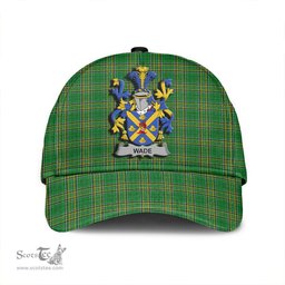 Scottish Wade Coat of Arms Family Crest Ireland Cap Irish National Tartan Irish County Cap