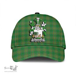 Scottish Callaghan or O Callaghan Coat of Arms Family Crest Ireland Cap Irish National Tartan Irish County Cap