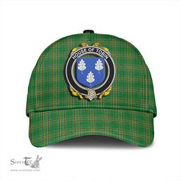 Scottish House of TOBIN Coat of Arms Family Crest Ireland Cap Irish National Tartan Irish County Cap
