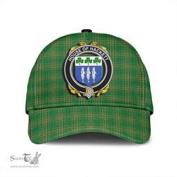 Scottish House of HACKETT Coat of Arms Family Crest Ireland Cap Irish National Tartan Irish County Cap