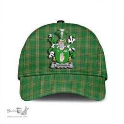 Scottish Loughnan or O Loughnan Coat of Arms Family Crest Ireland Cap Irish National Tartan Irish County Cap