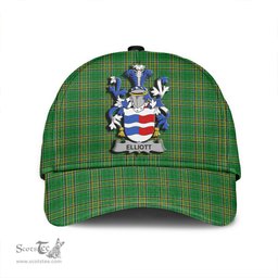Scottish Elliott Coat of Arms Family Crest Ireland Cap Irish National Tartan Irish County Cap