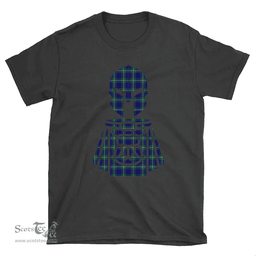 Scottish Hamilton Hunting Modern Clan Tartan T-Shirt 2D - Kilt Warrior Style Scottish Plaid Tartan Plaid