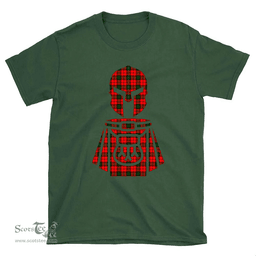 Scottish Kerr Modern Clan Tartan T-Shirt 2D - Kilt Warrior Style Scottish Plaid Tartan Plaid