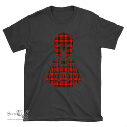 Scottish Kerr Modern Clan Tartan T-Shirt 2D - Kilt Warrior Style Scottish Plaid Tartan Plaid
