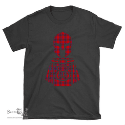 Scottish Leslie Modern Clan Tartan T-Shirt 2D - Kilt Warrior Style Scottish Plaid Tartan Plaid