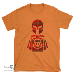 Scottish Hepburn Clan Tartan T-Shirt 2D - Kilt Warrior Style Scottish Plaid Tartan Plaid