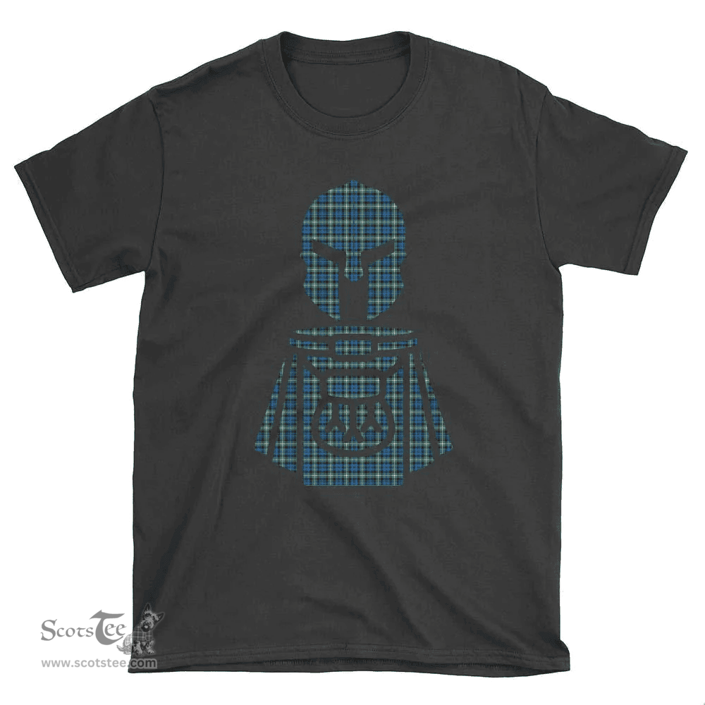 Scottish Lamont Ancient Clan Tartan T-Shirt 2D - Kilt Warrior Style Scottish Plaid Tartan Plaid