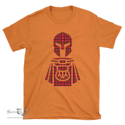 Scottish Lumsden Modern Clan Tartan T-Shirt 2D - Kilt Warrior Style Scottish Plaid Tartan Plaid