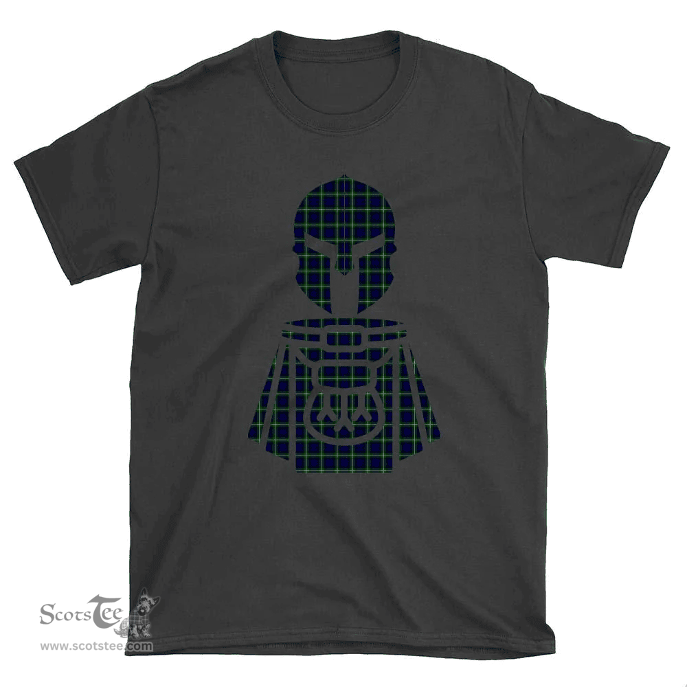 Scottish Lamont Modern Clan Tartan T-Shirt 2D - Kilt Warrior Style Scottish Plaid Tartan Plaid
