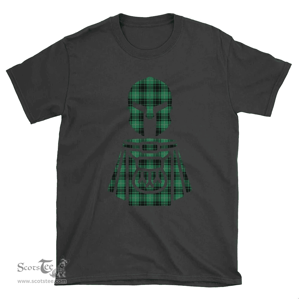 Scottish MacArthur Ancient Clan Tartan T-Shirt 2D - Kilt Warrior Style Scottish Plaid Tartan Plaid