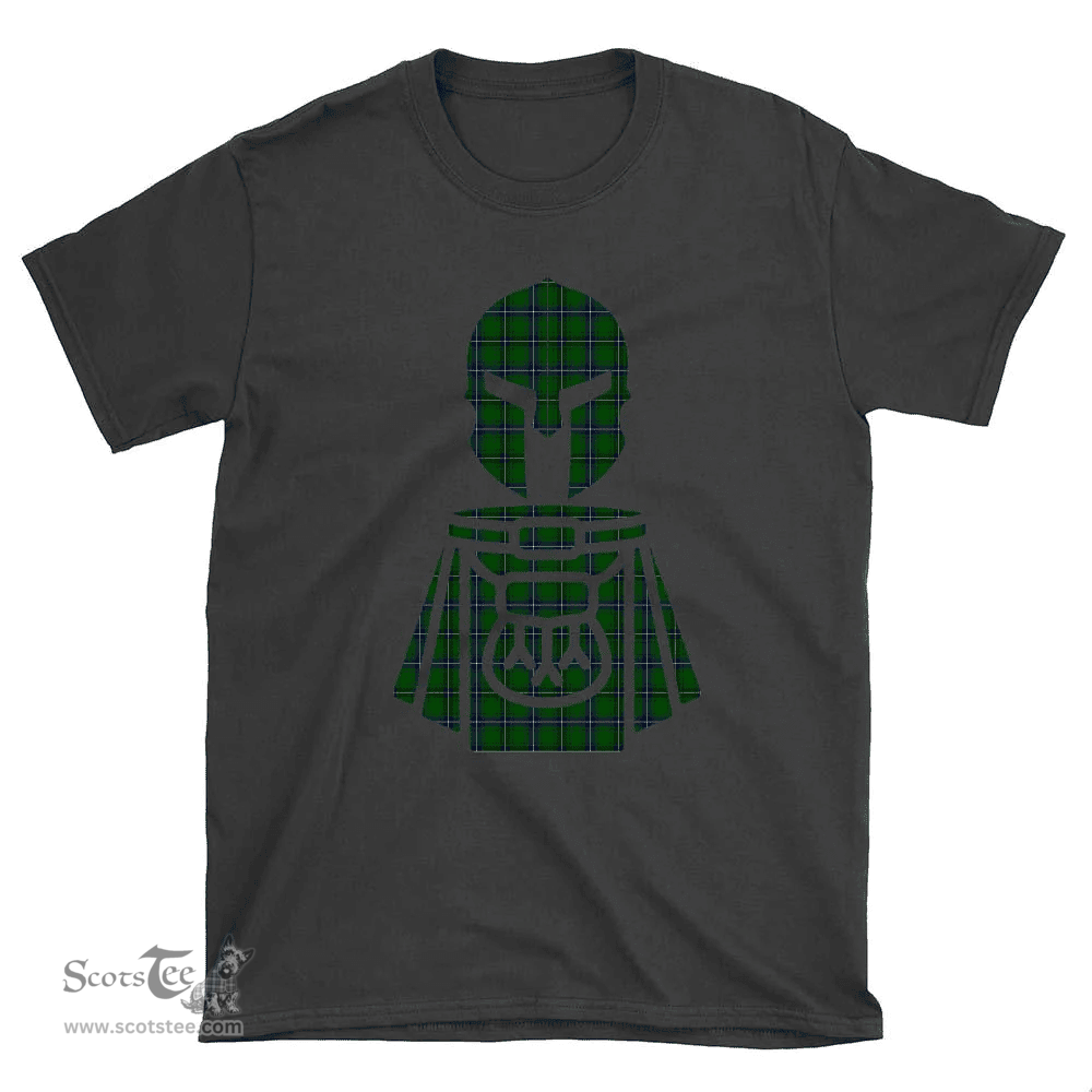Scottish Henderson Modern Clan Tartan T-Shirt 2D - Kilt Warrior Style Scottish Plaid Tartan Plaid