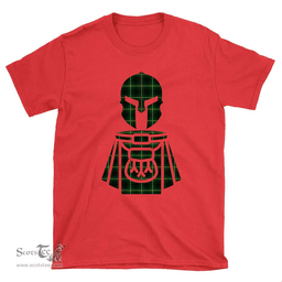 Scottish MacArthur Modern Clan Tartan T-Shirt 2D - Kilt Warrior Style Scottish Plaid Tartan Plaid