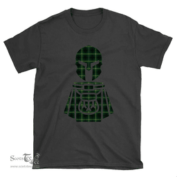 Scottish MacArthur Modern Clan Tartan T-Shirt 2D - Kilt Warrior Style Scottish Plaid Tartan Plaid