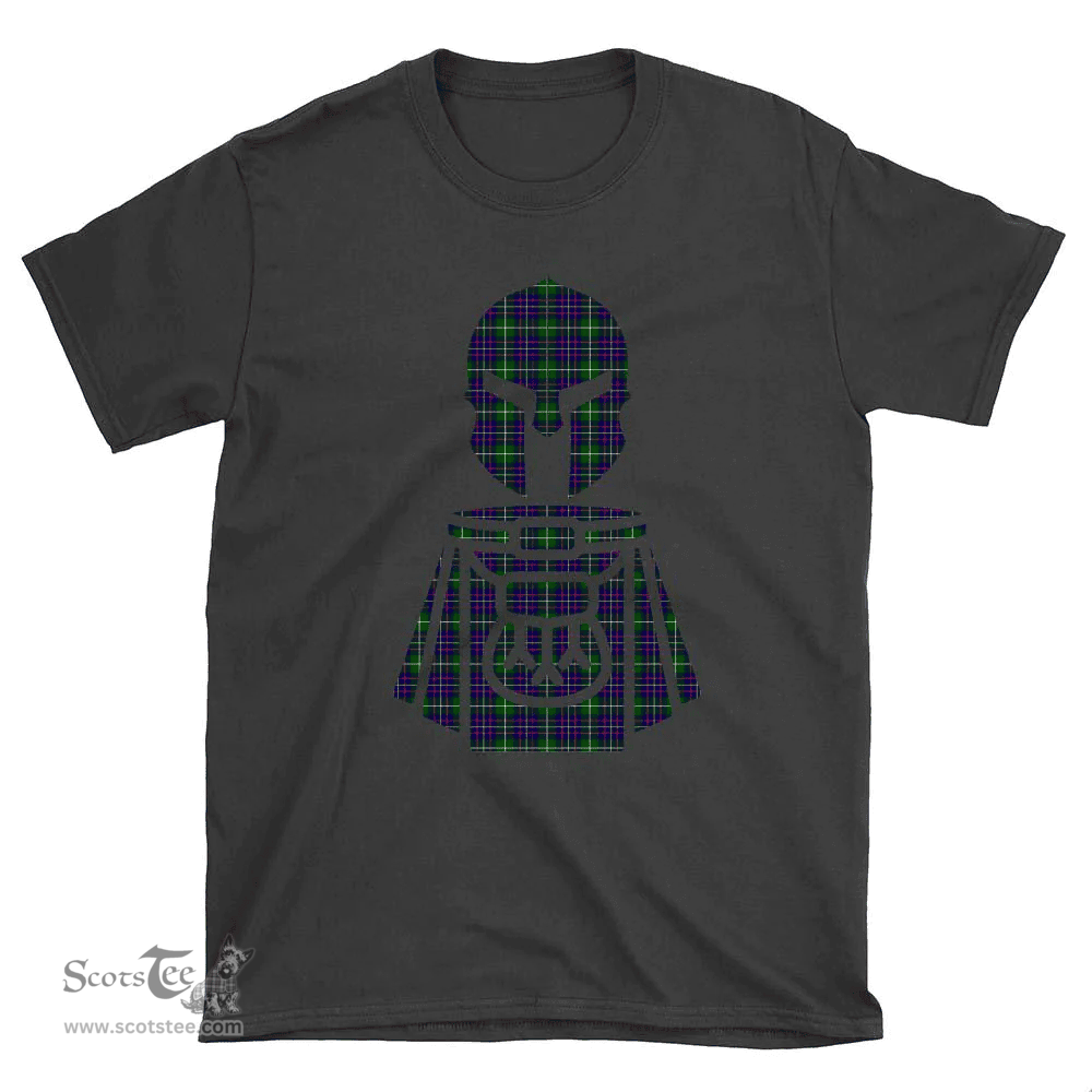 Scottish Inglis Modern Clan Tartan T-Shirt 2D - Kilt Warrior Style Scottish Plaid Tartan Plaid