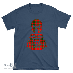 Scottish Lennox Modern Clan Tartan T-Shirt 2D - Kilt Warrior Style Scottish Plaid Tartan Plaid