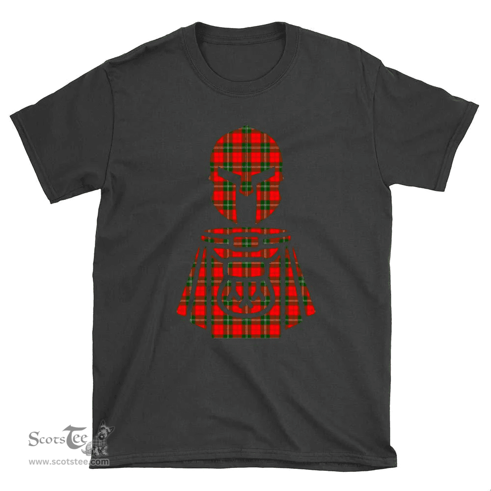 Scottish Lennox Modern Clan Tartan T-Shirt 2D - Kilt Warrior Style Scottish Plaid Tartan Plaid