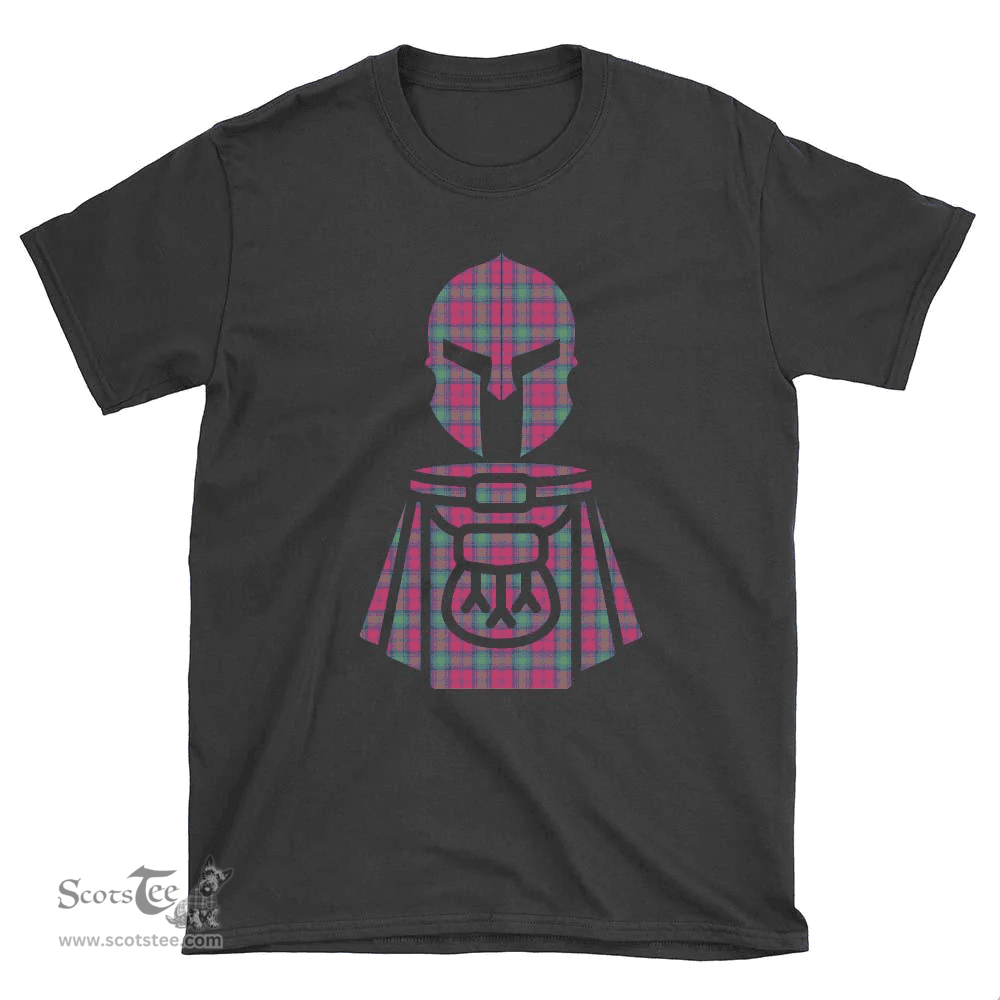 Scottish Lindsay Ancient Clan Tartan T-Shirt 2D - Kilt Warrior Style Scottish Plaid Tartan Plaid
