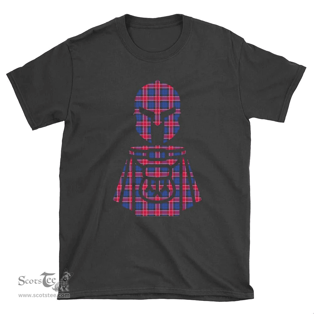 Scottish Graham of Menteith Red Clan Tartan T-Shirt 2D - Kilt Warrior Style Scottish Plaid Tartan Plaid