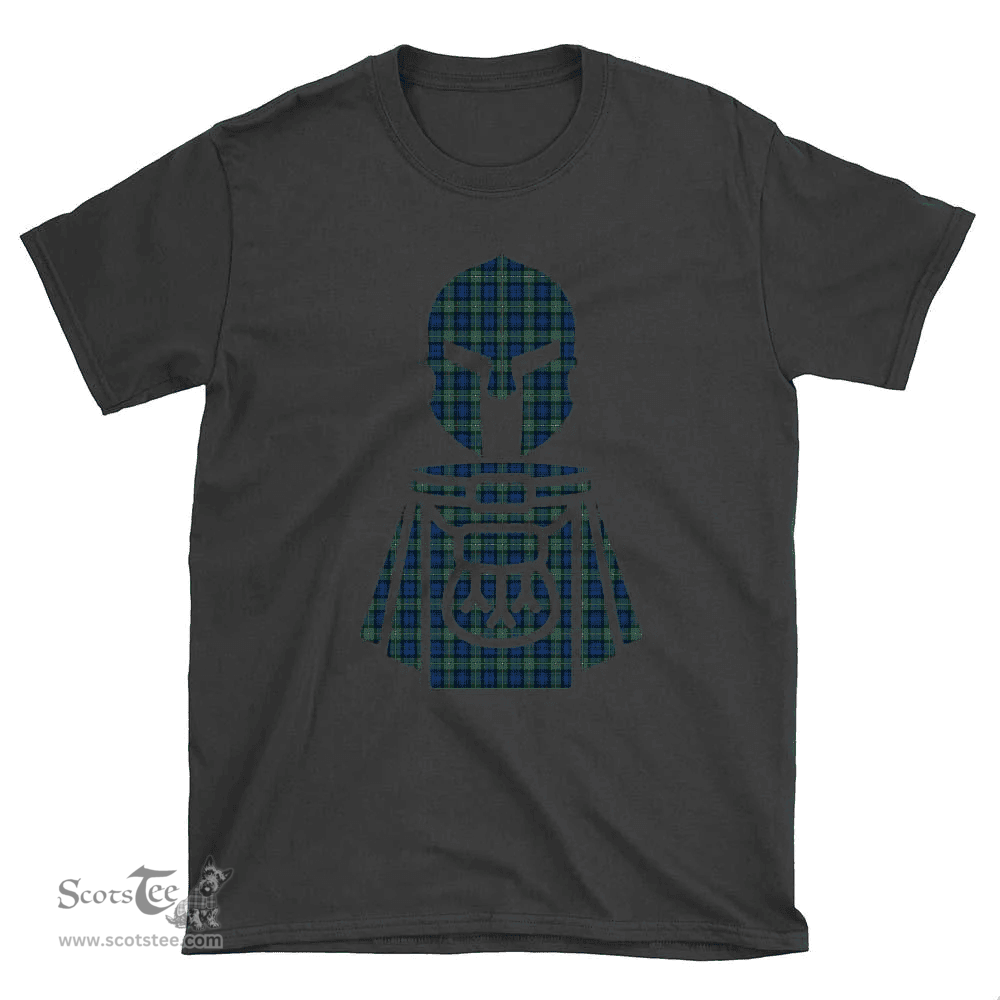 Scottish Forbes Ancient Clan Tartan T-Shirt 2D - Kilt Warrior Style Scottish Plaid Tartan Plaid