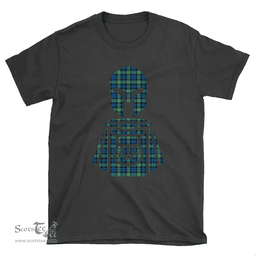 Scottish Gordon Ancient Clan Tartan T-Shirt 2D - Kilt Warrior Style Scottish Plaid Tartan Plaid