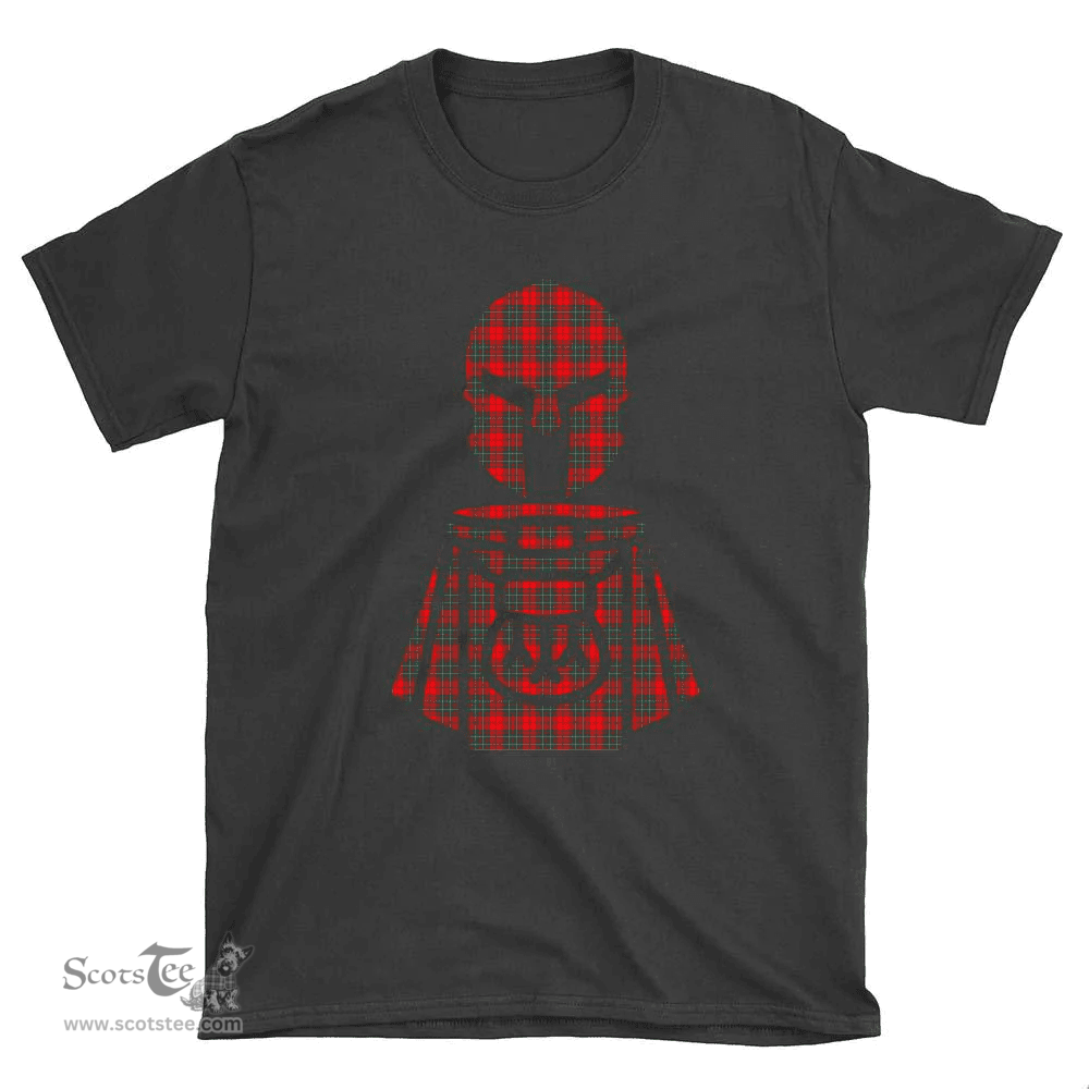 Scottish Cumming Modern Clan Tartan T-Shirt 2D - Kilt Warrior Style Scottish Plaid Tartan Plaid
