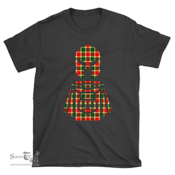 Scottish Gibbs Clan Tartan T-Shirt 2D - Kilt Warrior Style Scottish Plaid Tartan Plaid