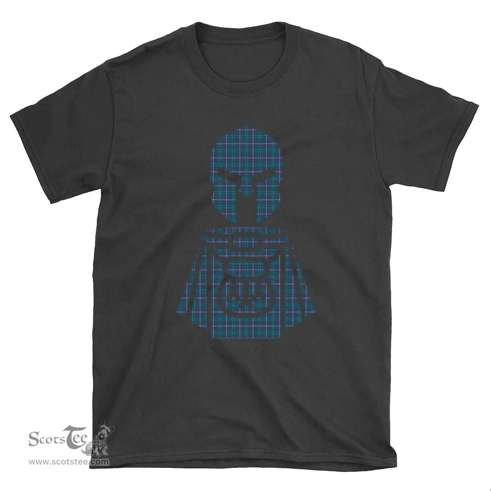 Scottish Douglas Modern Clan Tartan T-Shirt 2D - Kilt Warrior Style Scottish Plaid Tartan Plaid