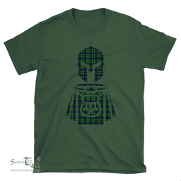 Scottish Duncan Modern Clan Tartan T-Shirt 2D - Kilt Warrior Style Scottish Plaid Tartan Plaid