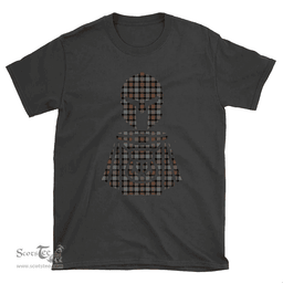 Scottish Gunn Weathered Clan Tartan T-Shirt 2D - Kilt Warrior Style Scottish Plaid Tartan Plaid