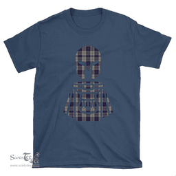 Scottish Cunningham Dress Blue Dancers Clan Tartan T-Shirt 2D - Kilt Warrior Style Scottish Plaid Tartan Plaid