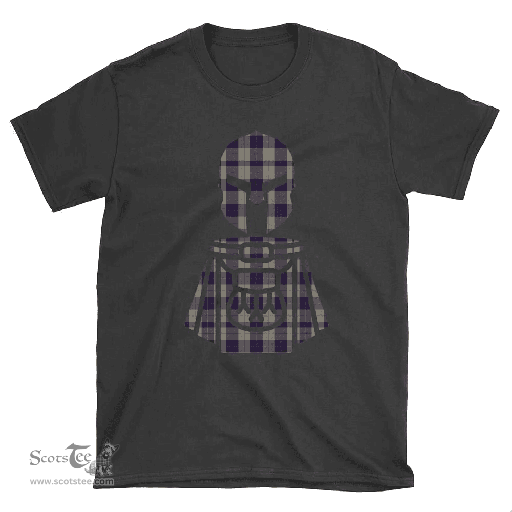 Scottish Cunningham Dress Blue Dancers Clan Tartan T-Shirt 2D - Kilt Warrior Style Scottish Plaid Tartan Plaid