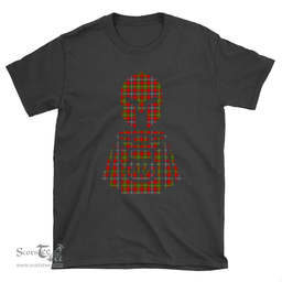 Scottish Forrester Clan Tartan T-Shirt 2D - Kilt Warrior Style Scottish Plaid Tartan Plaid