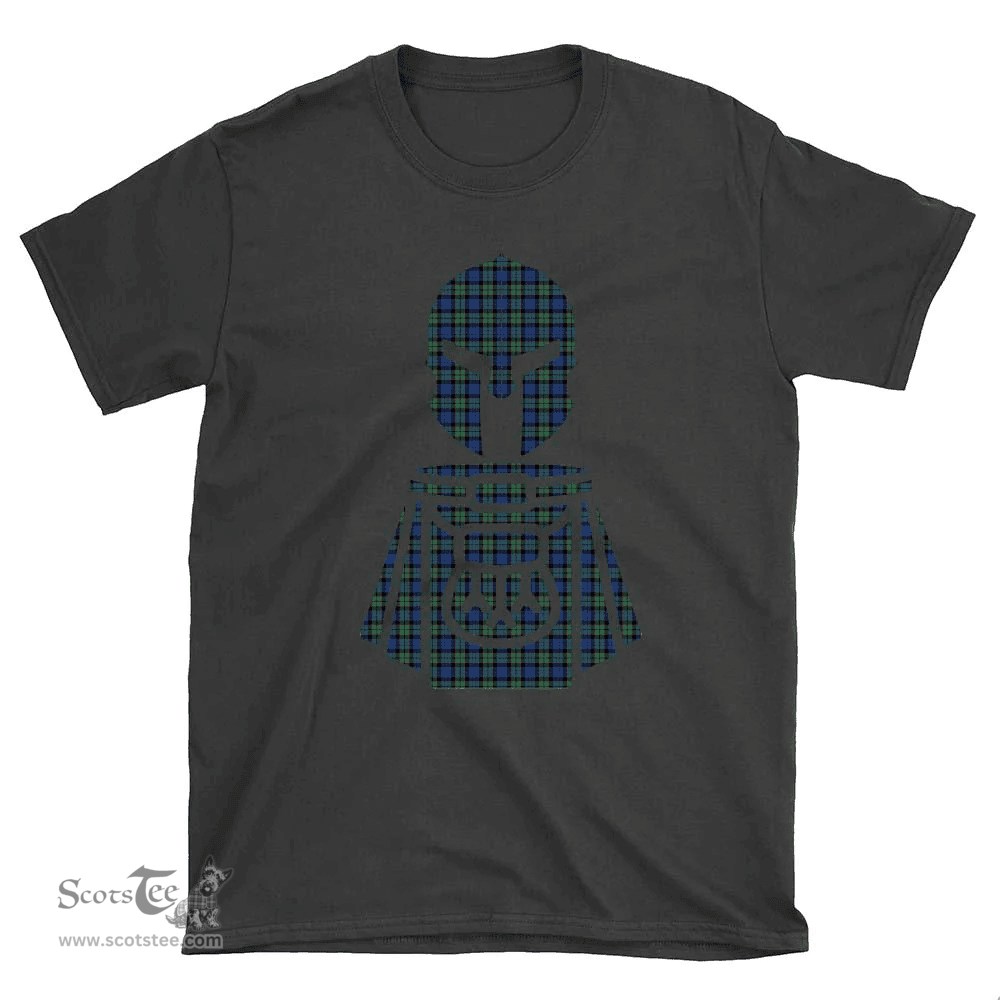 Scottish Fletcher Ancient Clan Tartan T-Shirt 2D - Kilt Warrior Style Scottish Plaid Tartan Plaid
