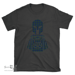 Scottish Fletcher Ancient Clan Tartan T-Shirt 2D - Kilt Warrior Style Scottish Plaid Tartan Plaid