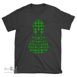 Scottish Galloway District Clan Tartan T-Shirt 2D - Kilt Warrior Style Scottish Plaid Tartan Plaid