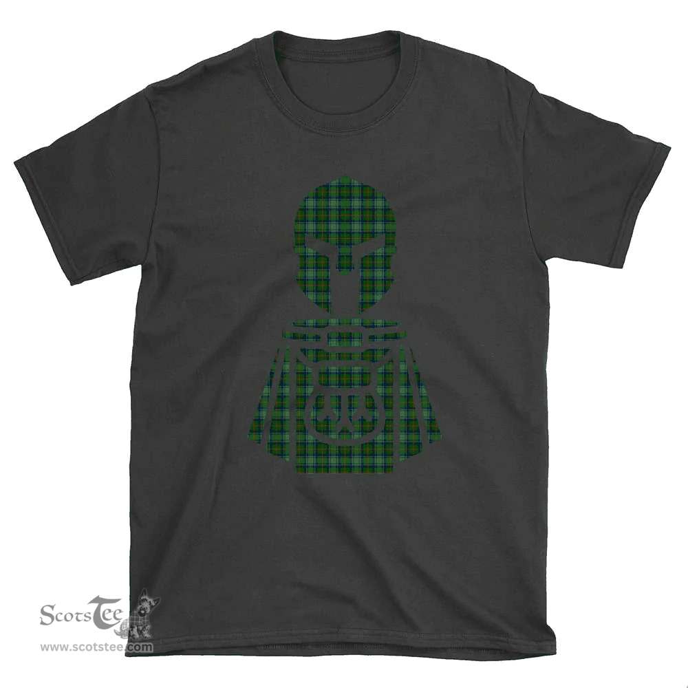 Scottish Cranstoun Clan Tartan T-Shirt 2D - Kilt Warrior Style Scottish Plaid Tartan Plaid