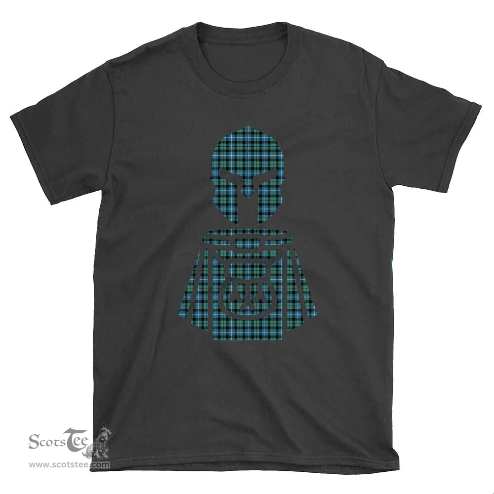 Scottish Galbraith Ancient Clan Tartan T-Shirt 2D - Kilt Warrior Style Scottish Plaid Tartan Plaid