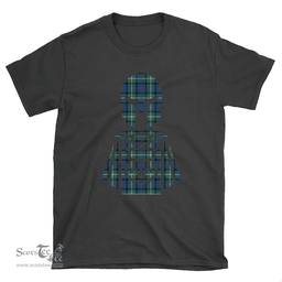 Scottish Davidson of Tulloch Clan Tartan T-Shirt 2D - Kilt Warrior Style Scottish Plaid Tartan Plaid