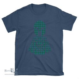 Scottish Douglas Ancient Clan Tartan T-Shirt 2D - Kilt Warrior Style Scottish Plaid Tartan Plaid