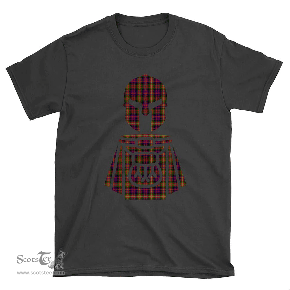 Scottish Carnegie Modern Clan Tartan T-Shirt 2D - Kilt Warrior Style Scottish Plaid Tartan Plaid
