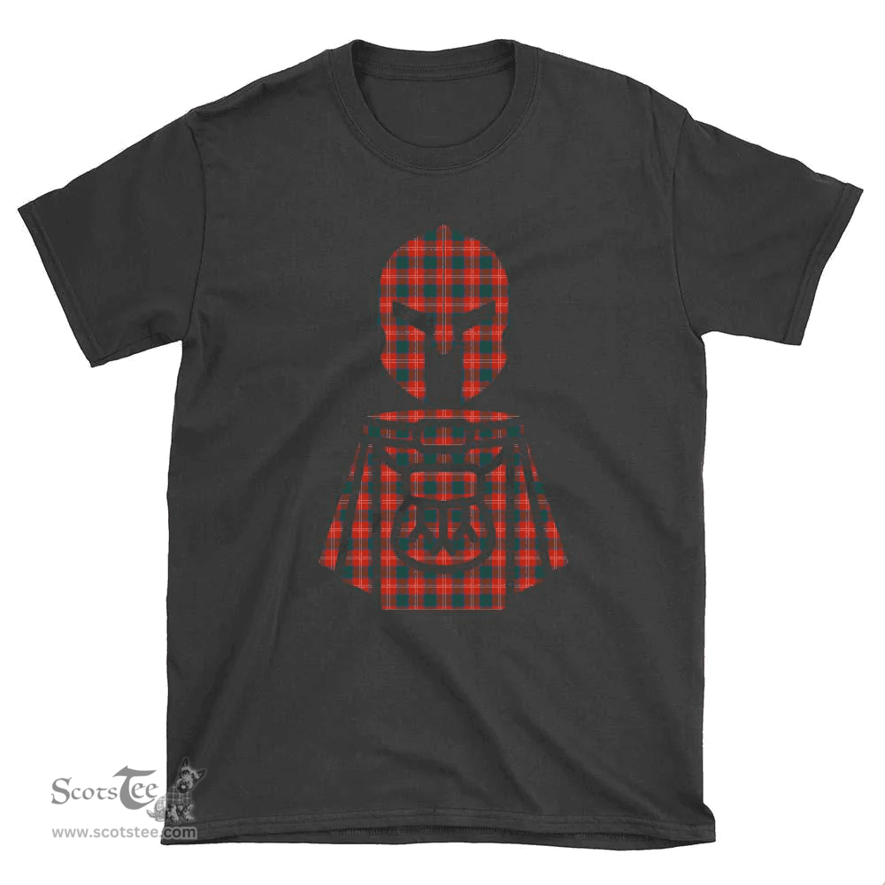 Scottish Chisholm Ancient Clan Tartan T-Shirt 2D - Kilt Warrior Style Scottish Plaid Tartan Plaid