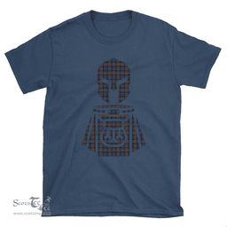 Scottish Fletcher of Dunans Clan Tartan T-Shirt 2D - Kilt Warrior Style Scottish Plaid Tartan Plaid