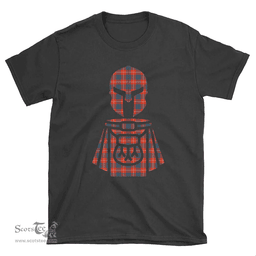 Scottish Hamilton Ancient Clan Tartan T-Shirt 2D - Kilt Warrior Style Scottish Plaid Tartan Plaid