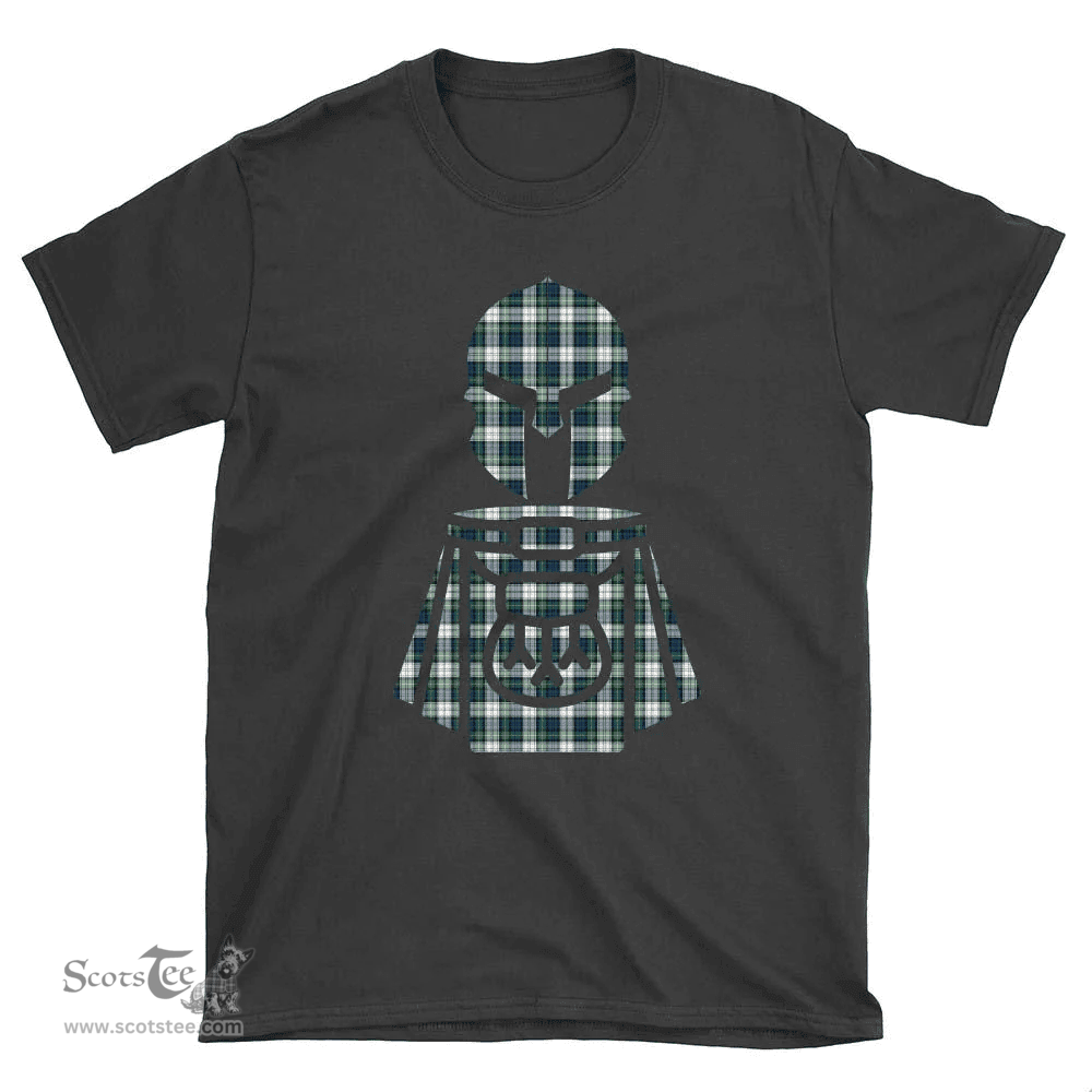 Scottish Gordon Dress Ancient Clan Tartan T-Shirt 2D - Kilt Warrior Style Scottish Plaid Tartan Plaid