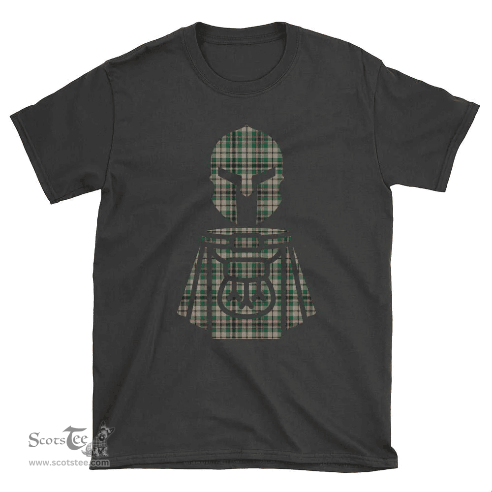 Scottish Craig Ancient Clan Tartan T-Shirt 2D - Kilt Warrior Style Scottish Plaid Tartan Plaid
