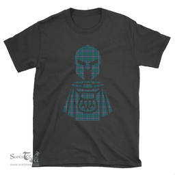 Scottish Carmichael Ancient Clan Tartan T-Shirt 2D - Kilt Warrior Style Scottish Plaid Tartan Plaid