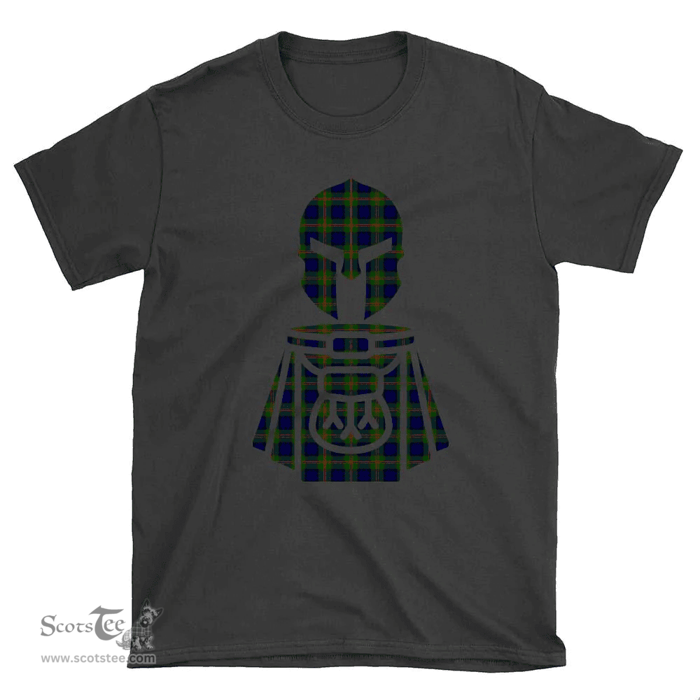 Scottish Dundas Modern 02 Clan Tartan T-Shirt 2D - Kilt Warrior Style Scottish Plaid Tartan Plaid