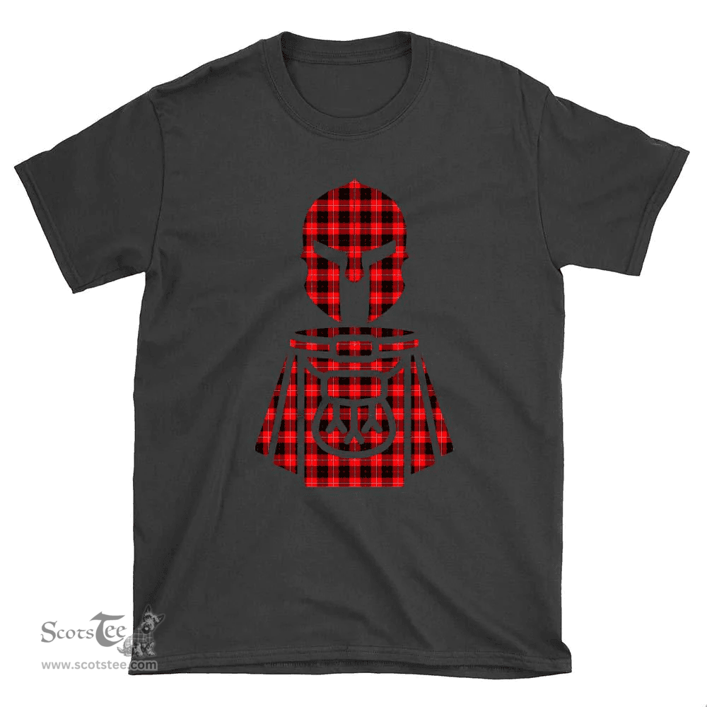 Scottish Cunningham Modern Clan Tartan T-Shirt 2D - Kilt Warrior Style Scottish Plaid Tartan Plaid